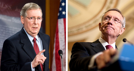 Neither senator will admit that recent battles over extending the Bush-era tax cuts directly stemmed from the time Reid gave Sherrill a back rub in the congressional cafeteria.